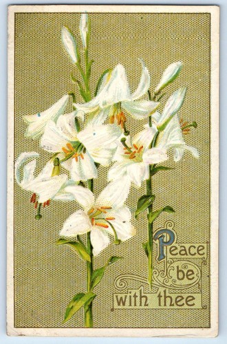 1912 easter lilies flowers - 1912,