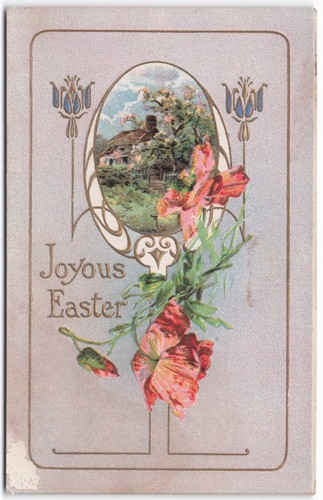 Joyous easter cottage - easter,
