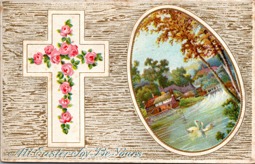 All easter joy - be, cross