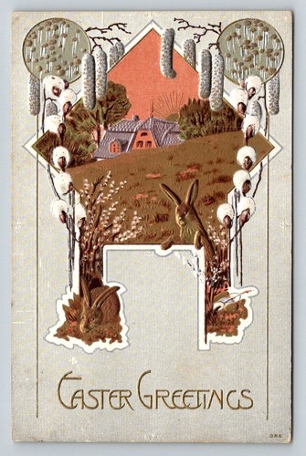 1910 easter greetings - ,