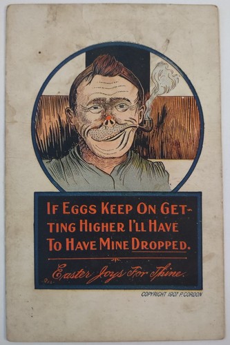 Vintage postcard easter - vintage,