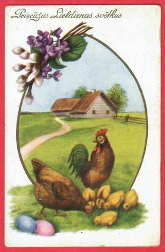 Latvia easter chicken - latvia,