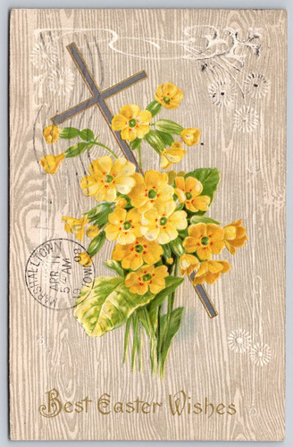 Postcard best easter - postcard, wishes
