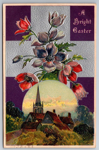 Easter church flowers - church,,